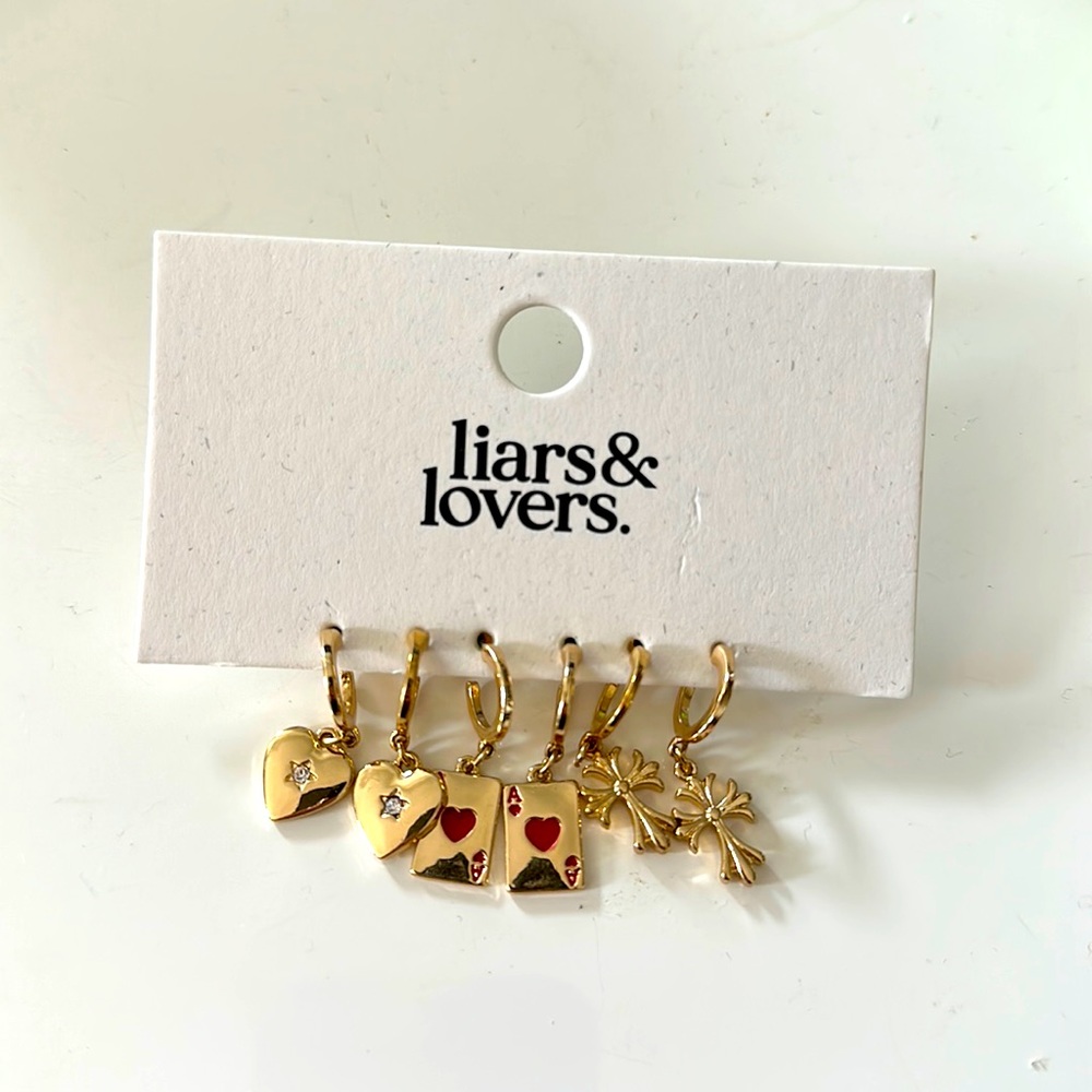 Liars & Lovers Earring Set - BNWT